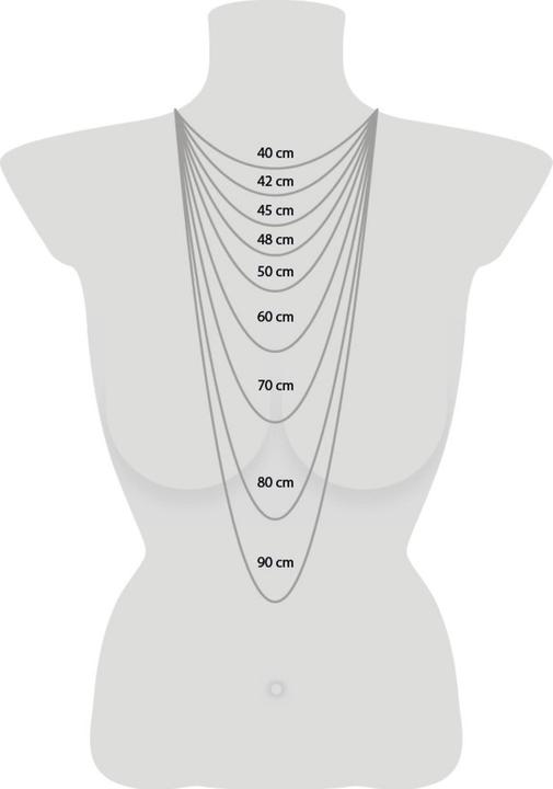 Image du produit Engelsrufer Collier Healing Stone Quartz rose (Argent 925, 60 cm)