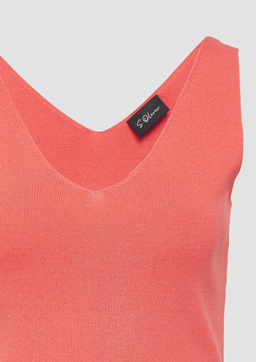 Immagine prodotto S.Oliver Strickpullunder Ärmelloses Feinstrick-Top im Slim Fit (48)
