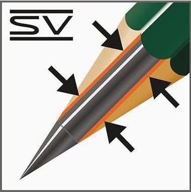 Actual product image Faber-Castell FABER-CA. CASTELL DOCUMENT copying pencil (2 mm, 1 x)