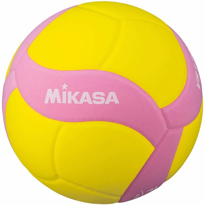 Actual product image Mikasa Volleyball VS160W yellow-pink (4)
