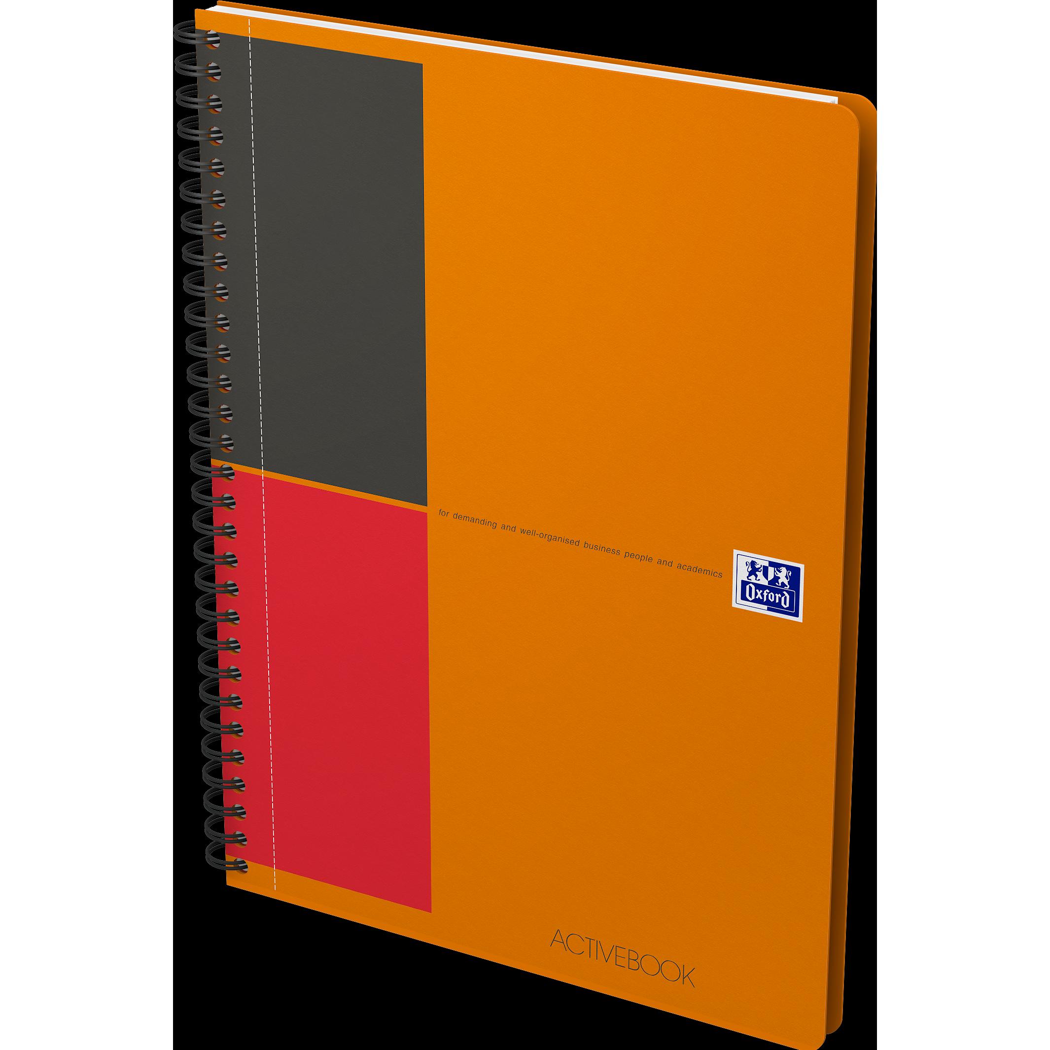 Oxford, Heft + Block, INTERNATIONAL CONNECT - Activebook (B5, Liniert, Weicher Einband)