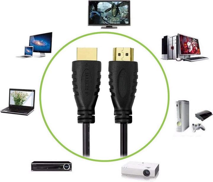 Actual product image Techly HDMI Cable M/M 4Kx2K 9m/10ft (9 m)