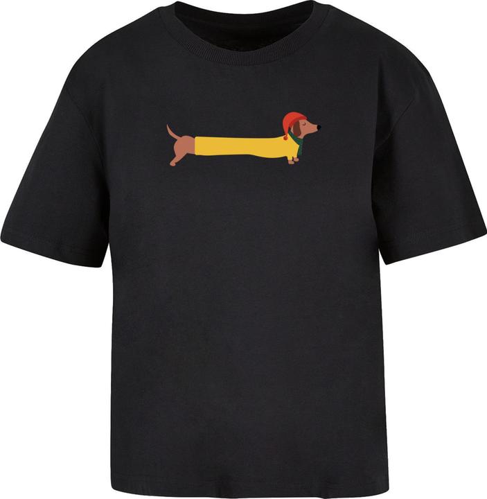 Produktbild Merchcode Ladies Christmas Dog Tee - 182069 (M)