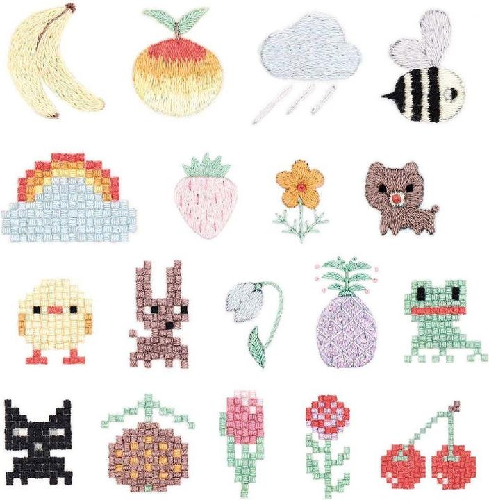Produktbild Rico Design Stick Stitch P.Pixel Art Mix.100239