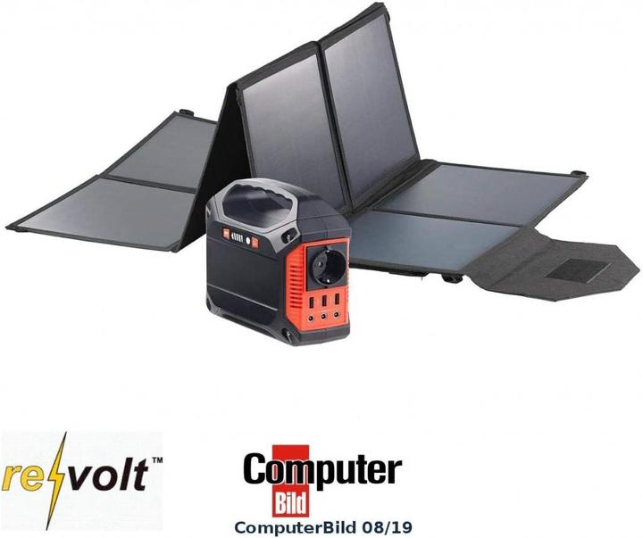 Produktbild Revolt Solar-Powerbank (155 Wh, 1.59 kg)