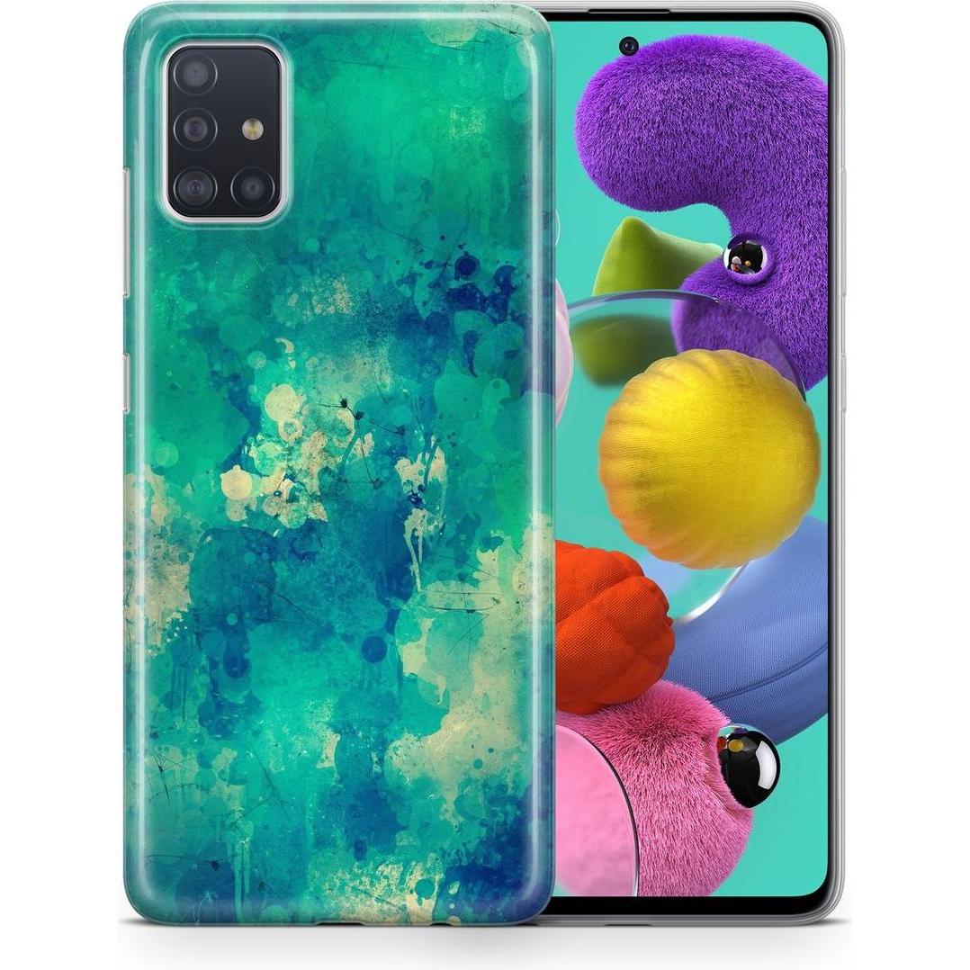 König Design Hülle Handy Schutz für Samsung Galaxy A12 Case Cover Tasche Bumper Etuis TPU Neu (Samsung Galaxy A12), Smar...