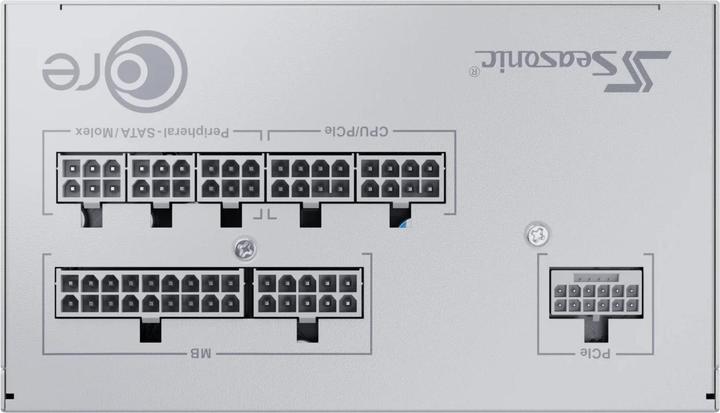 Image du produit Seasonic Sea Sonic 650W Core SRP-CGX651-A5A32SF-W ATX 3.1 80+ Gold (650 W)