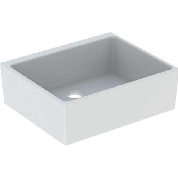 Geberit, Spülbecken, Spülstein Publica 60 cm weiss 360060000 (Aufsatzspülbecken, 40 cm, 60 cm)