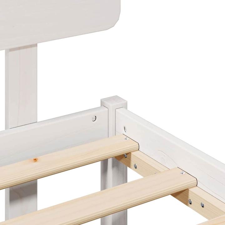 Actual product image vidaXL Holz-Bettgestell (120 x 190 cm)
