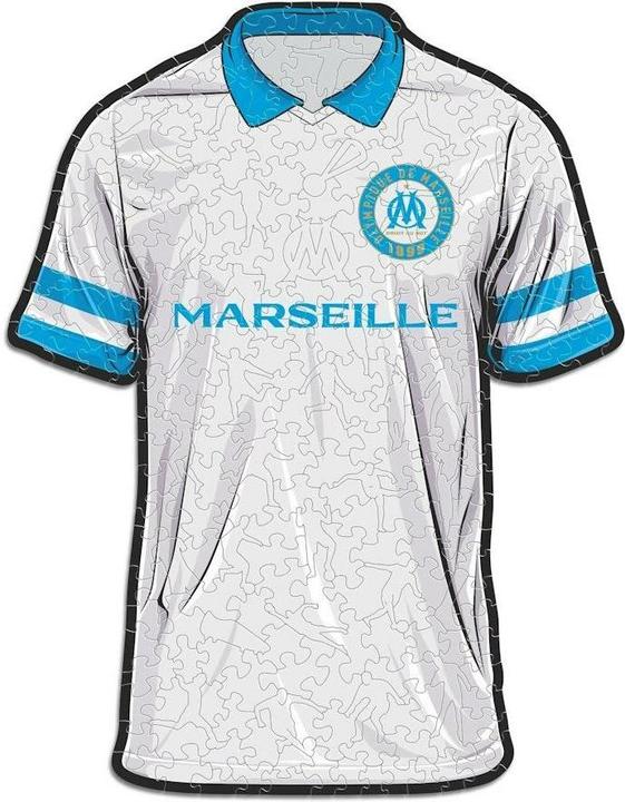 Immagine prodotto Iconic Olympique Marsiglia - Maglia - Puzzle in Legno Taglia S (150 Pezzi) (150 pezzi)