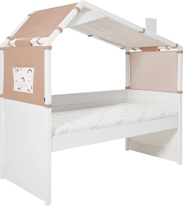 Actual product image Lifetime Kidsrooms Cool Kids bunk bed with hut Rainbow (90 x 200 cm)