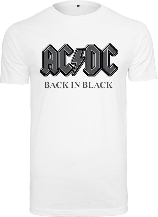 Actual product image Merchcode ACDC Back In Black Tee - 7068 (XS)