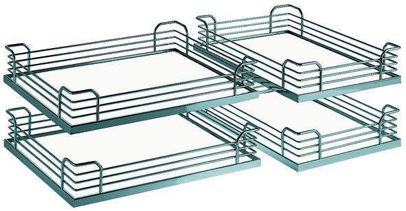 Peka Metall Einhängetablare-Set Arena Plus 550/600 (1 Stk.)