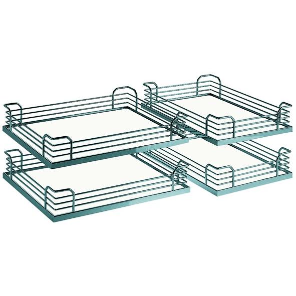 Peka Metall, Allestimento mobili, Set di scaffali a gancio Arena Plus 550/600 (1 pz.)