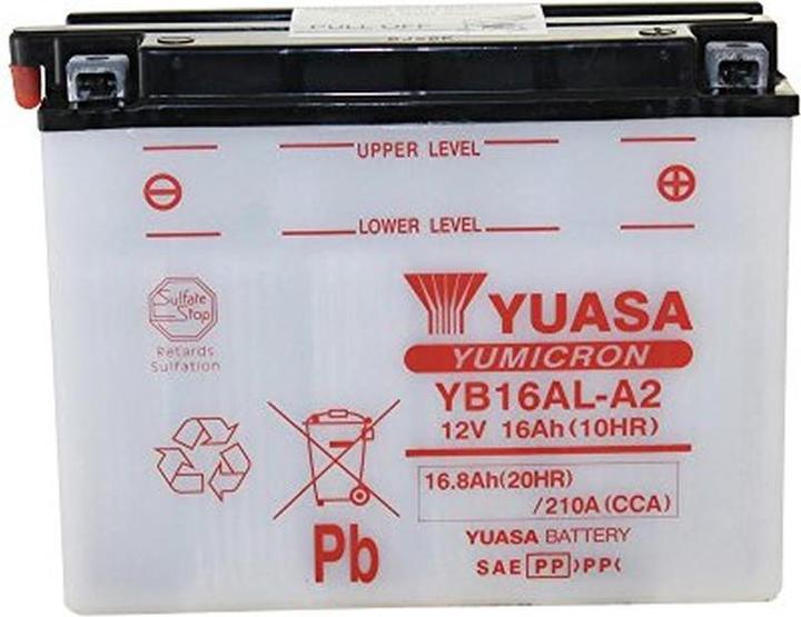 Immagine prodotto Yuasa Motorradbatterie (210 A)