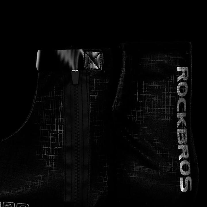 Actual product image Rockbros Ochraniacze na buty LF1081 wiatroodporne wodoodporne 42-46 cm - czarne (45)