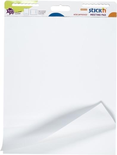 Produktbild B.N.T. Flipoverpapir selvklaebende 72x62cm hvid 30ark/blk - (30 ark pr. stk. x 2 )