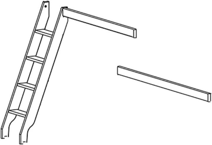 Lifetime Kidsrooms tra parte letto a castello Famiglia