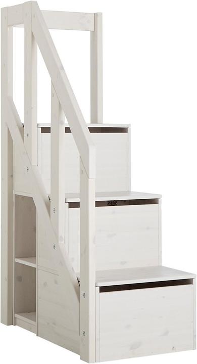 Lifetime Kidsrooms Escalier avec rangement et garde-corps 152 Lit surélevé