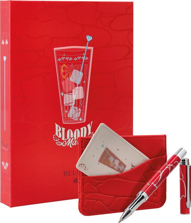 Immagine prodotto Belius Penna a sfera The Cocktail Menu (Blu, Rosso)