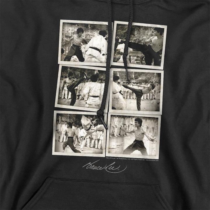 Produktbild Bruce Lee Snap Shots Kapuzenpullover (M)