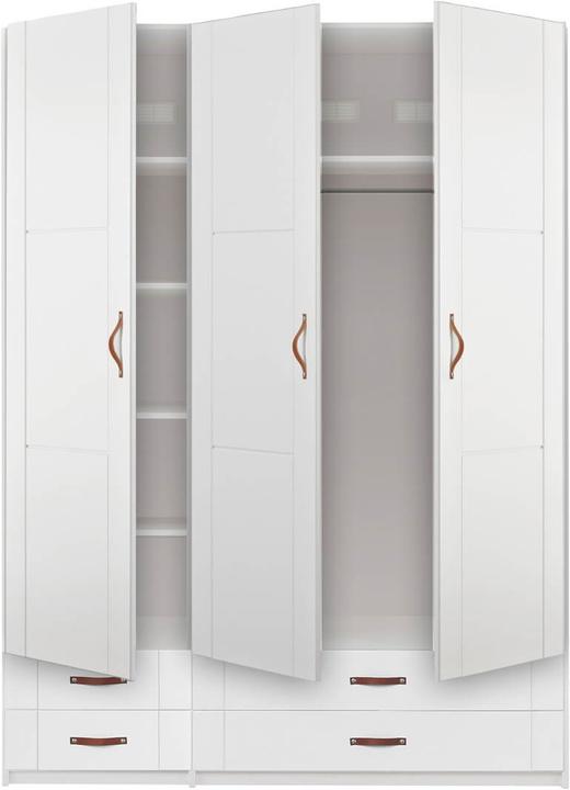 Produktbild Lifetime Kidsrooms Schrank 1 mit 3 Tueren und 4 Schubladen (150 cm)