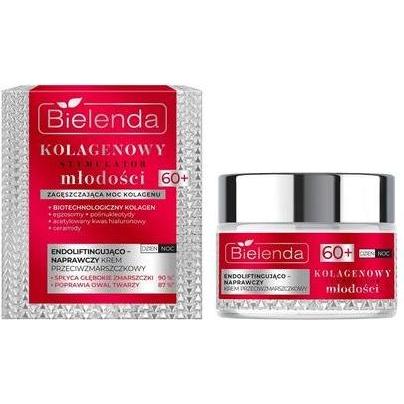 Bielenda, Crema viso, Kolagenowy Stymulator Młodości krem przeciwzmarszczkowy 60+ 50ml (50 ml, Crema da giorno)