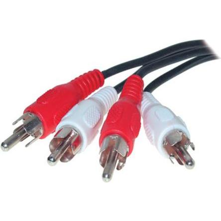 Shiverpeaks Kabel Audio Cinch 2-fach (St)/(St) 15,0m ** BASIC-S (15 m), Audio Kabel