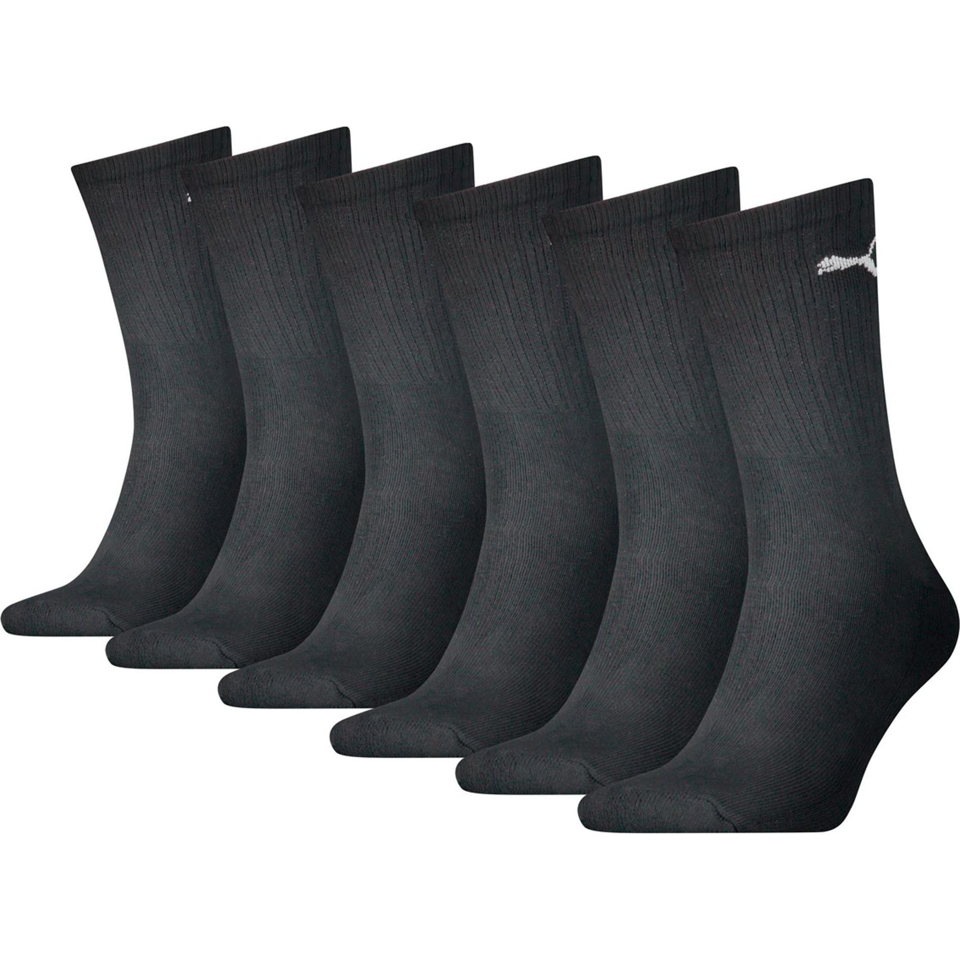 Thumbnail - Puma, Unisex, Sportsocken, Sportsocken Crew (47 - 49), Schwarz