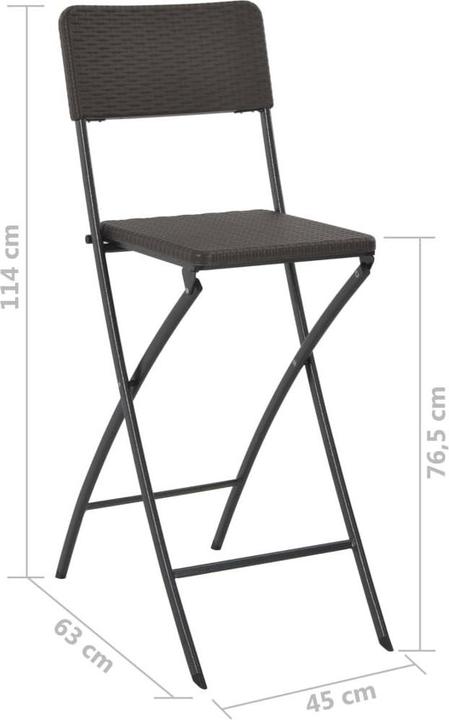 Produktbild vidaXL Barstuhl