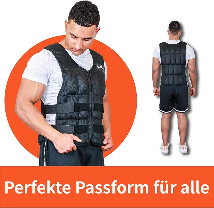 Produktbild DH FitLife Gewichtsweste, 20.0 Kilogramm