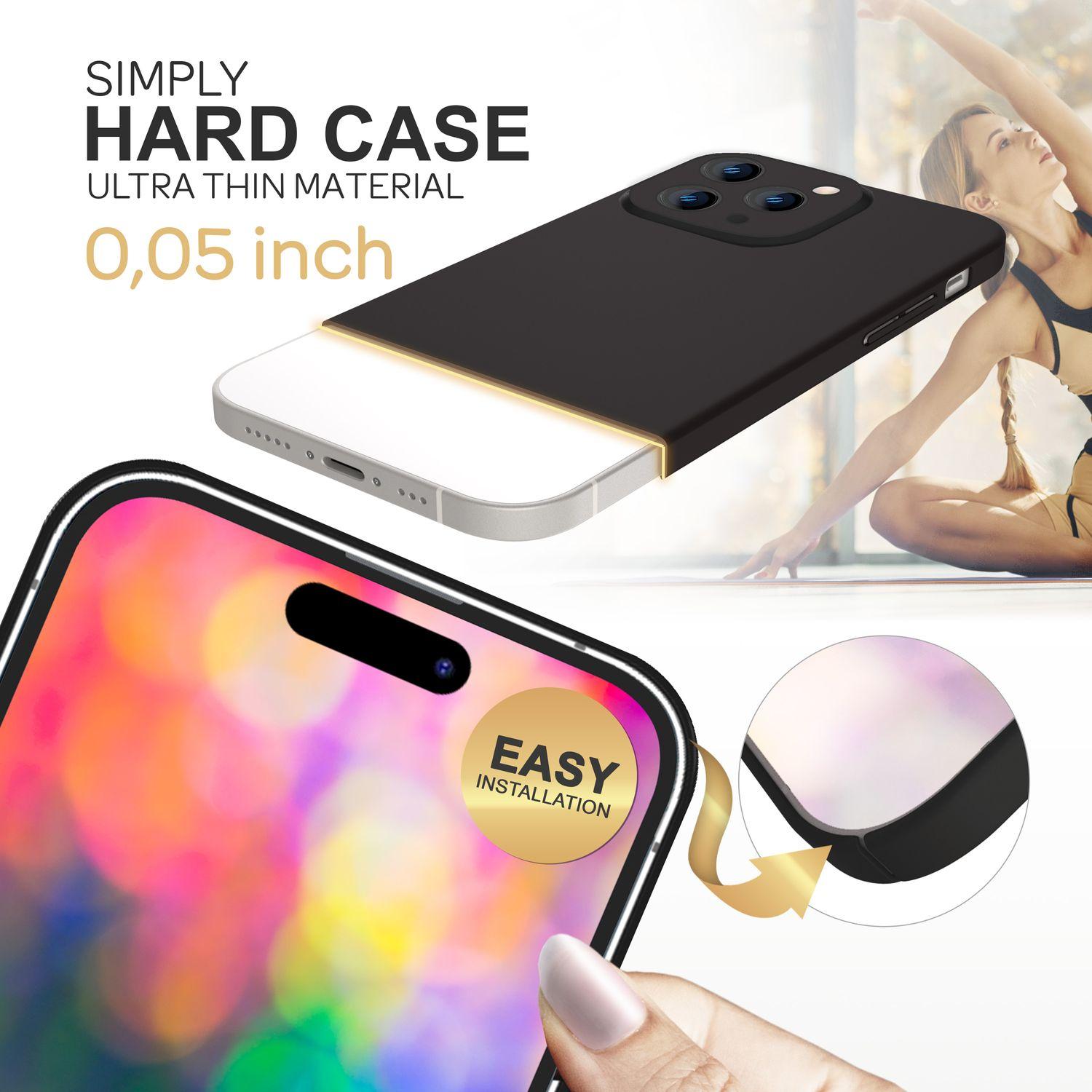 Thumbnail - Nalia Extra Dünne Handyhülle (Apple iPhone 14 Pro), Smartphone Hülle, Schwarz