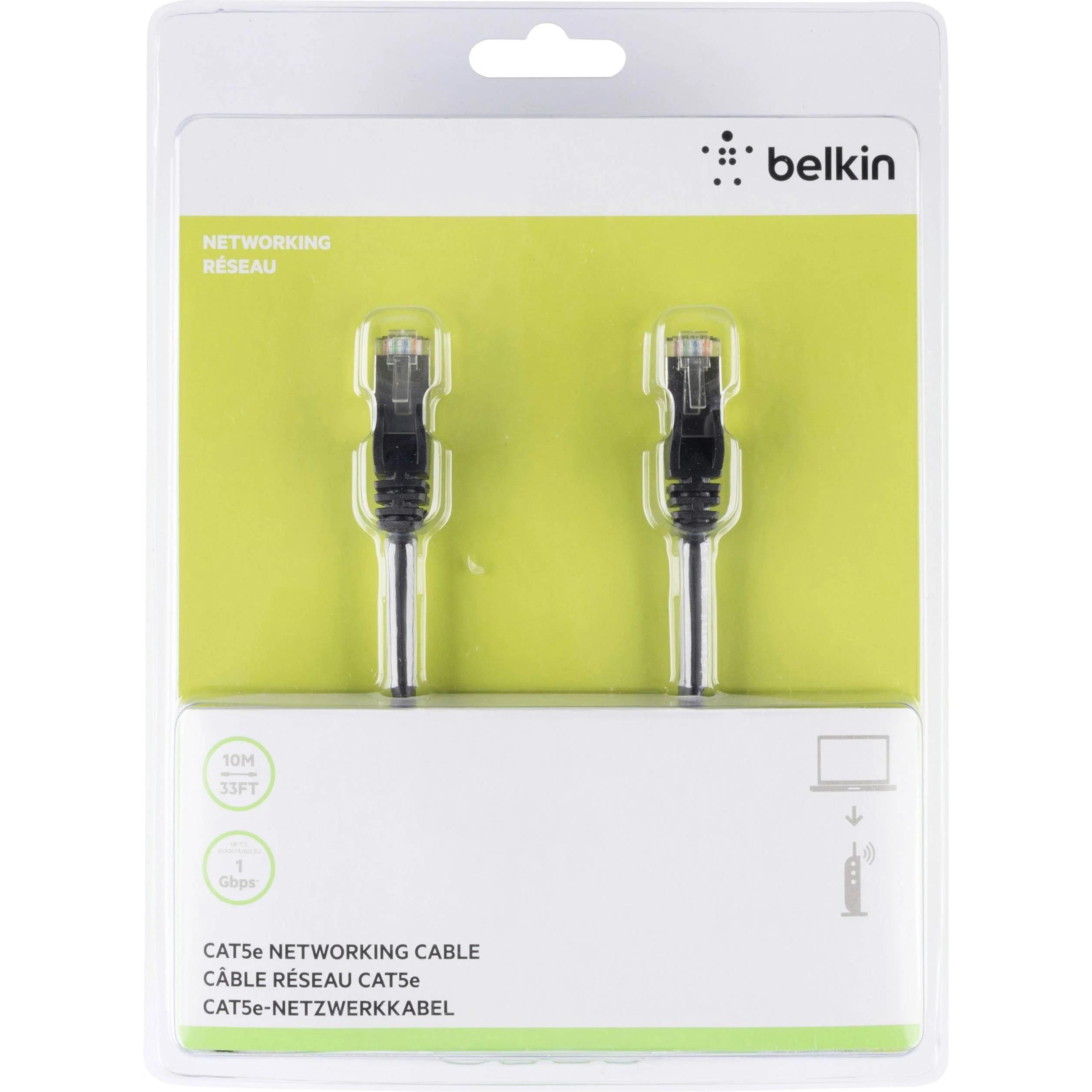 Thumbnail - Belkin Patch-Kabel RJ-45 (M) bis RJ-45 (M) (U/FTP, CAT5e, 2 m), Netzwerkkabel