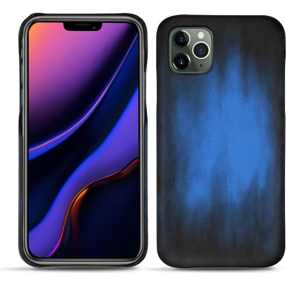 Noreve Lederschutzhülle (Apple iPhone 11 Pro), Smartphone Hülle, Blau