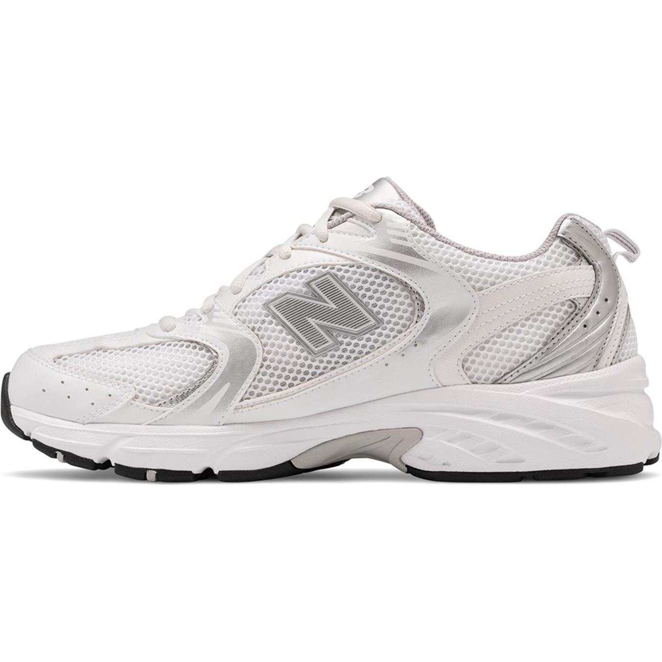 New Balance, Damen, Sneaker, 530, Weiss, Silber, (42)