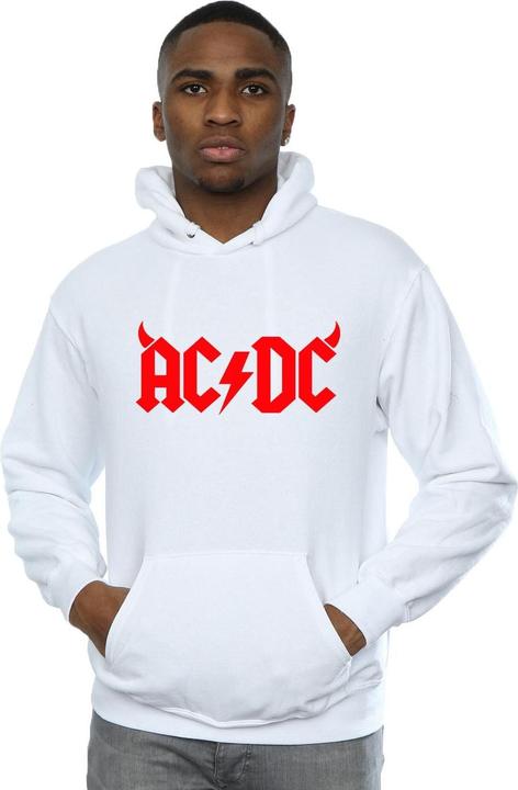 Immagine prodotto AC/DC Horns Logo Felpa con Cappuccio Uomo (4XL)