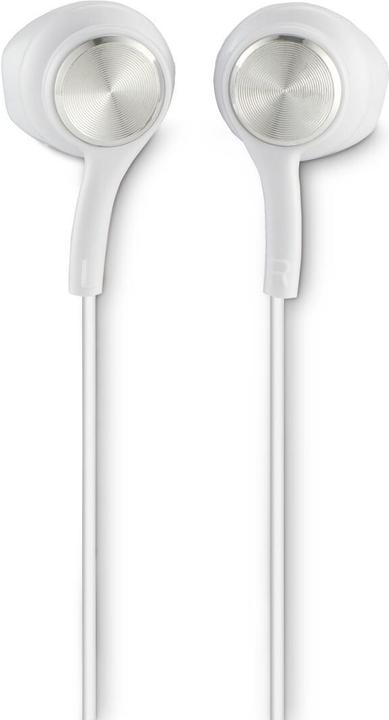 Actual product image Hama Ocean II headphones, earbuds, microphone, cable bend protection, USB-C, white (Cable)
