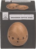 Produktbild Ootb Kurzzeitwecker, Ei in Holzoptik, ca. 7 x 6 cm