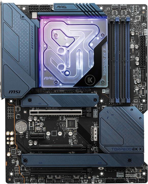 Productafbeelding MSI MAG Z690 Torpedo EK X, Intel Z690 moederbord - Socket 1700 (LGA 1700, Intel Z690 (DDR5), ATX)