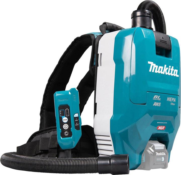 Productafbeelding Makita VC009GZ01 Accu rugzak stofzuiger 40V max. met AWS (zonder accu, zonder lader) (Stofzuiger achter)