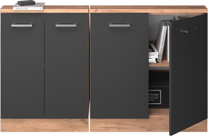 Produktbild Vicco Küchenschrank für Dachschrägen R-Line (140 x 46 x 81.60 cm)