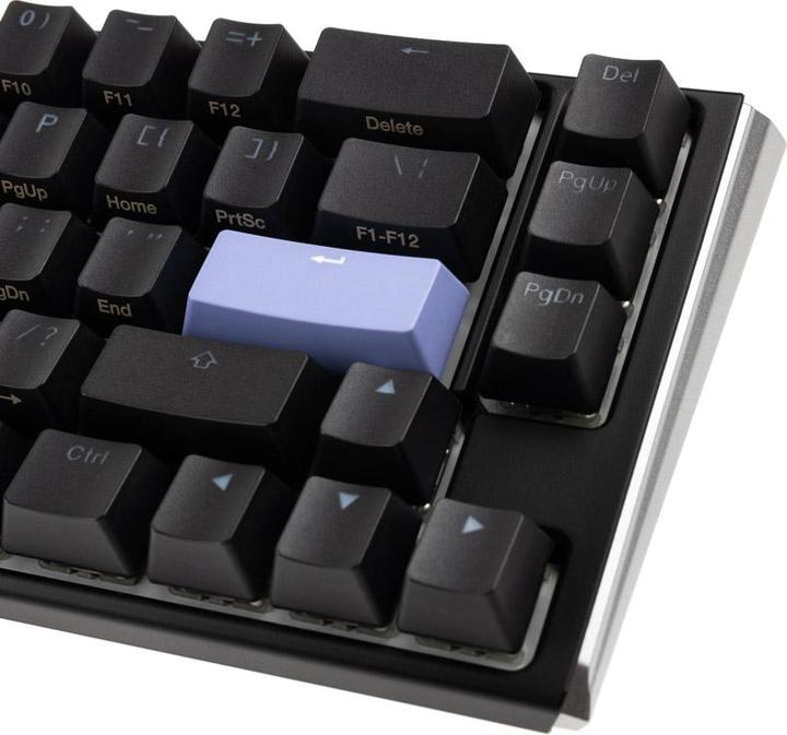 Actual product image Ducky One 3 Classic Black/White SF Gaming Keyboard, RGB LED - MX-Black (US) (USA, Cable)