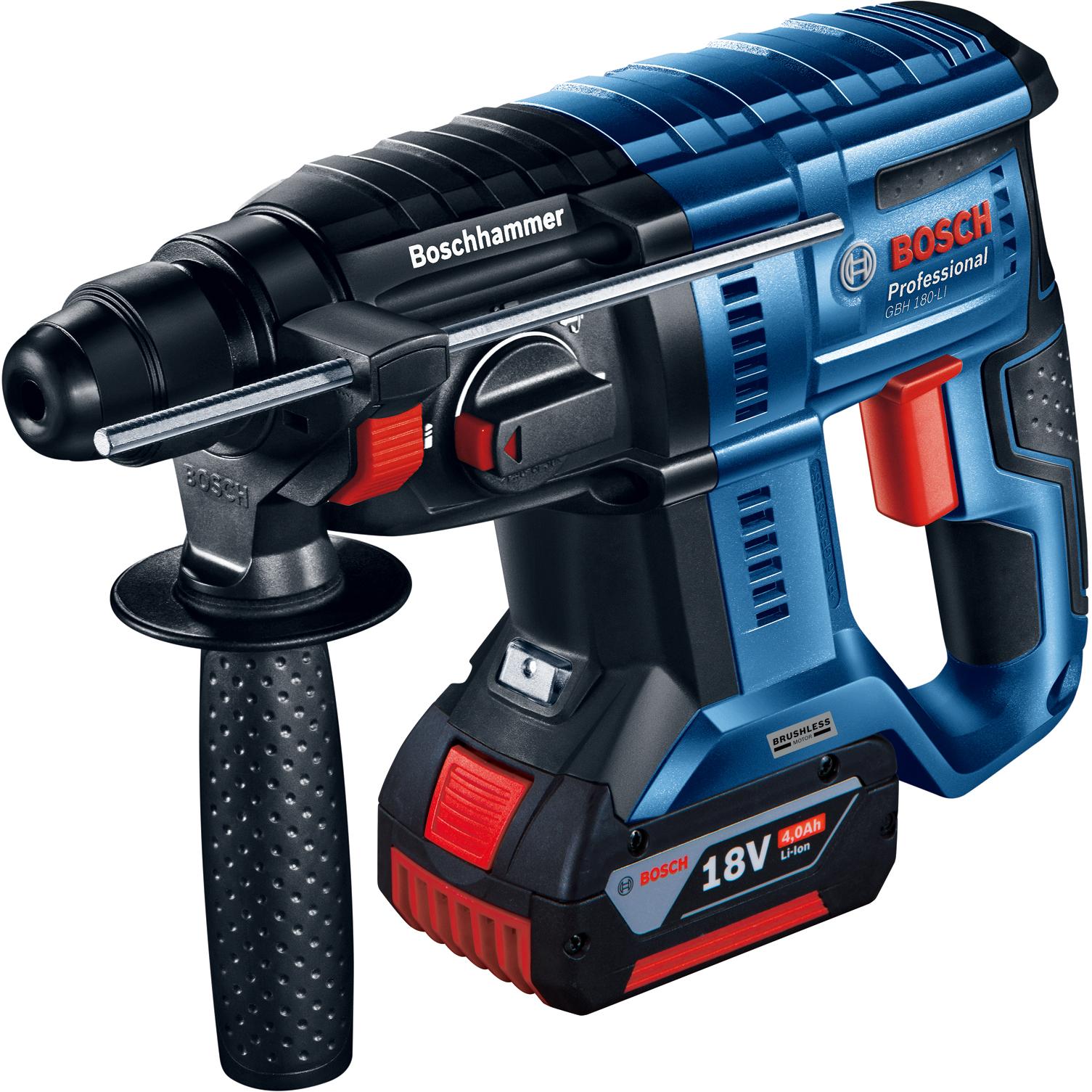 Bosch Professional, Bohrmaschine + Akkuschrauber, Akku-Lochbohrer GBH 18V-21 Solo (Akkubetrieb)