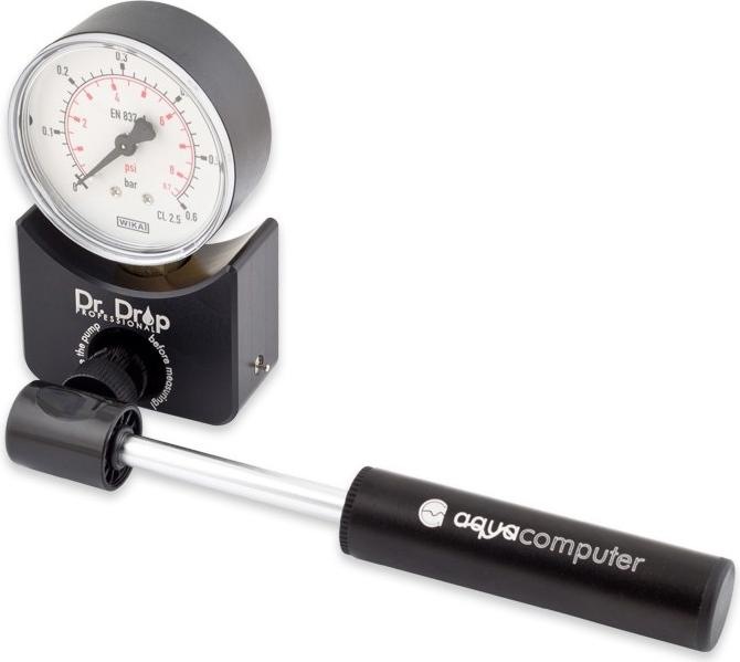 Produktbild Aqua Computer Dr. Drop Professional Druckprüfgerät inklusive Luftpumpe