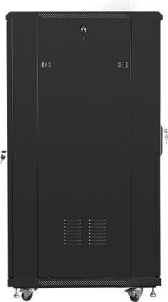 Produktbild Lanberg FF01-6827-12B freistehendes Rack 19, demontiert, flach verpackt, 27 HE (27 HE, 19 Zoll Rack)