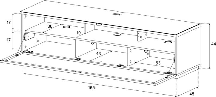 Immagine prodotto Sonorous STA260P (165 x 45 x 44 cm)