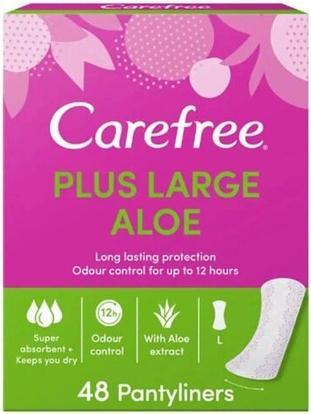 Produktbild Carefree Plus Large Panty Liners Aloe 48Pcs. (48 x)