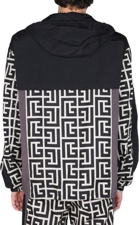 Actual product image Balmain Nylon Monogram Jacket (48)