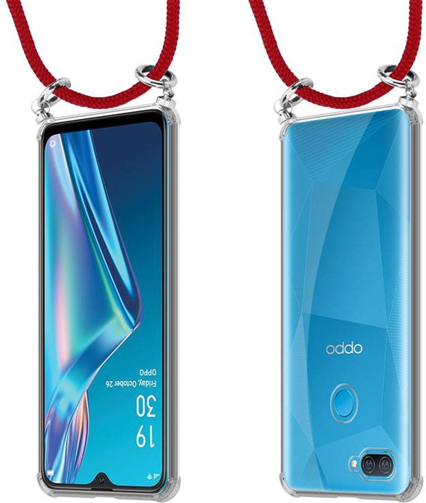 Produktbild Cadorabo TPU Handy Kette SILBER Cover