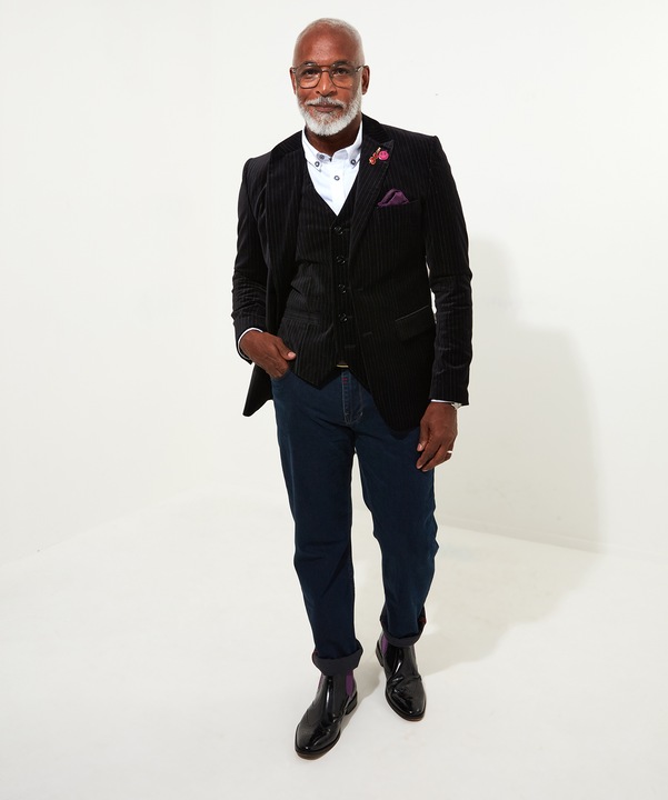 Image du produit Joe Browns Classic Velvet Pinstripe Suit Blazer avec doublure contrastée (54)